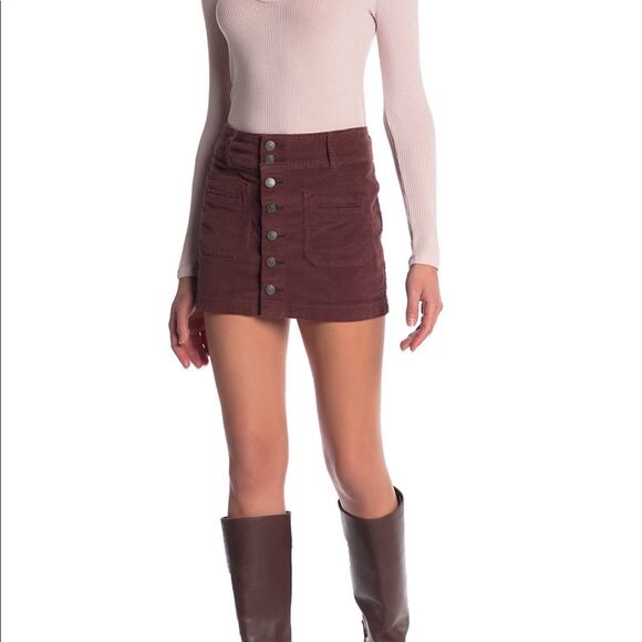 Free People Dresses & Skirts - Free People, We the Free Joanie Corduroy Skirt